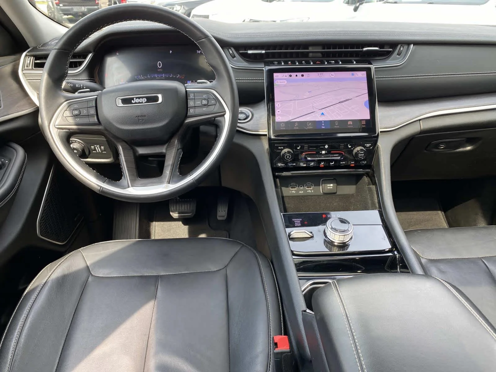 Certified Used 2022 Bright White Clearcoat Jeep Limited image 13