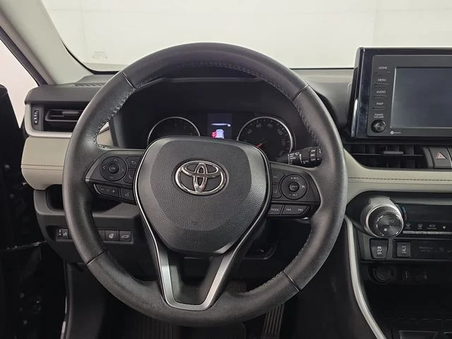 Used 2022 Midnight Black Metallic Toyota XLE image 12