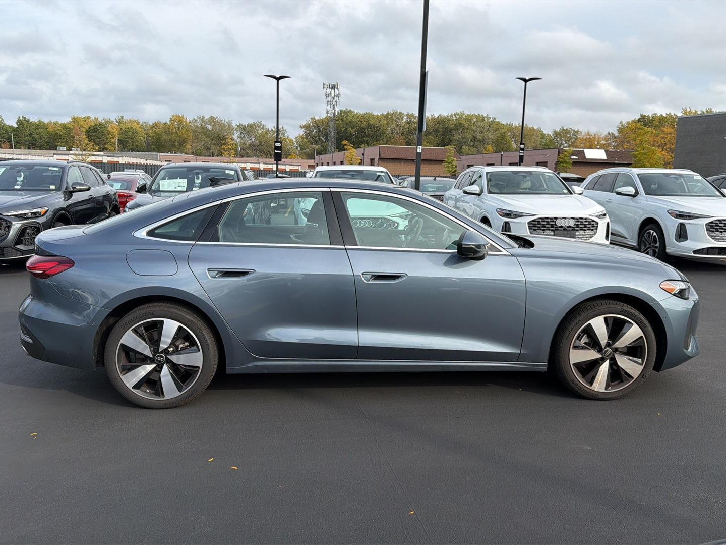 Used 2025 Horizon Blue Metallic Audi Premium Plus image 6