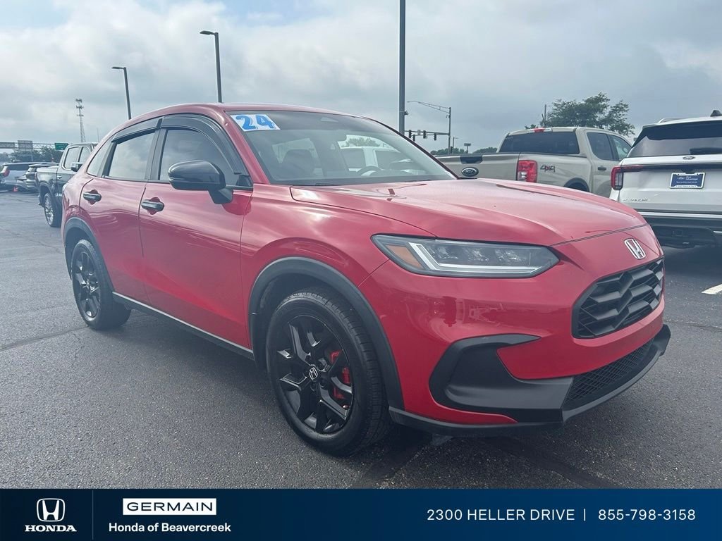 Certified Used 2024 Milano Red Honda 5DR 2WD SPORT BD image 2