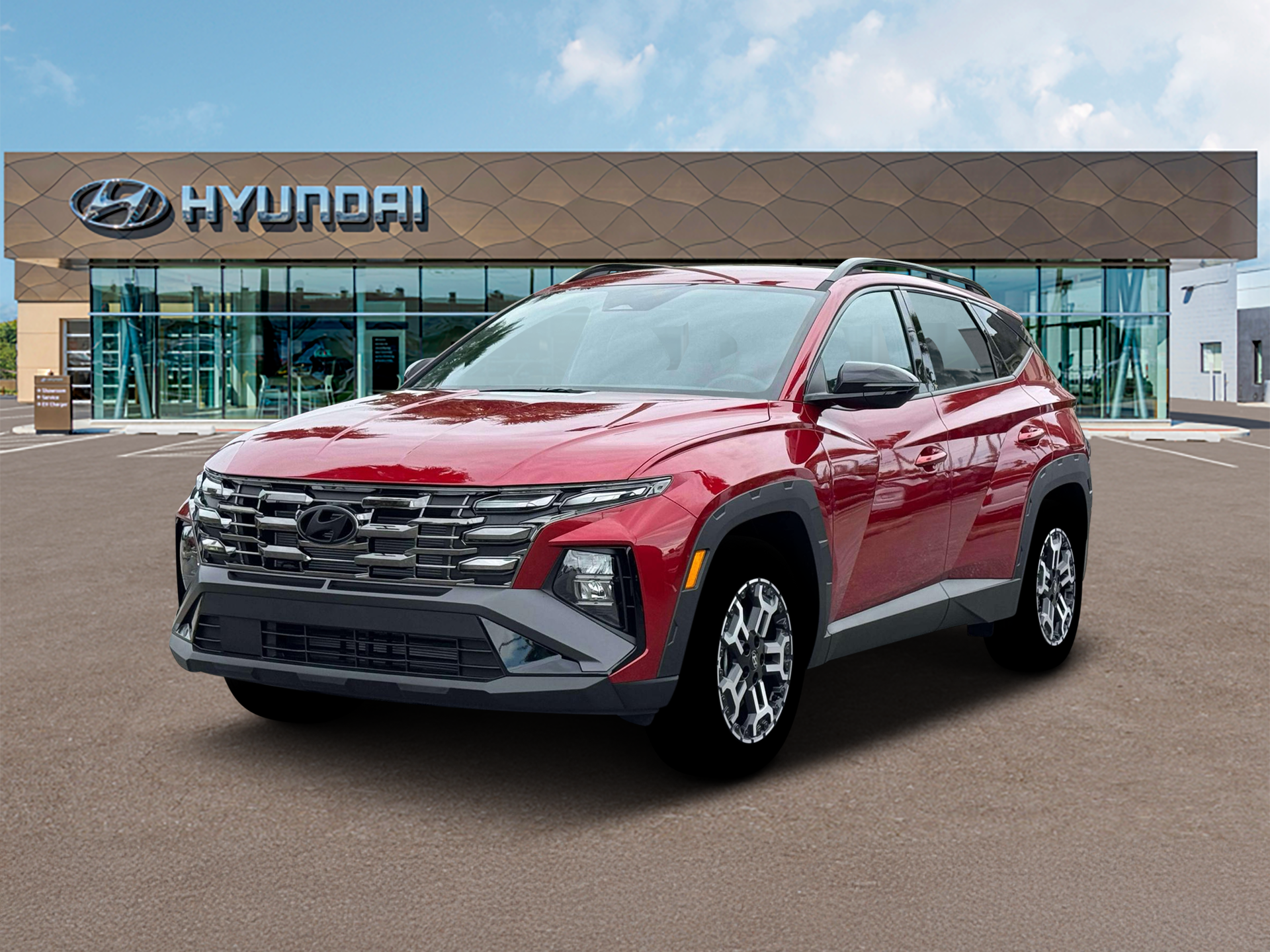 New 2026 Red Hyundai XRT FWD image 1