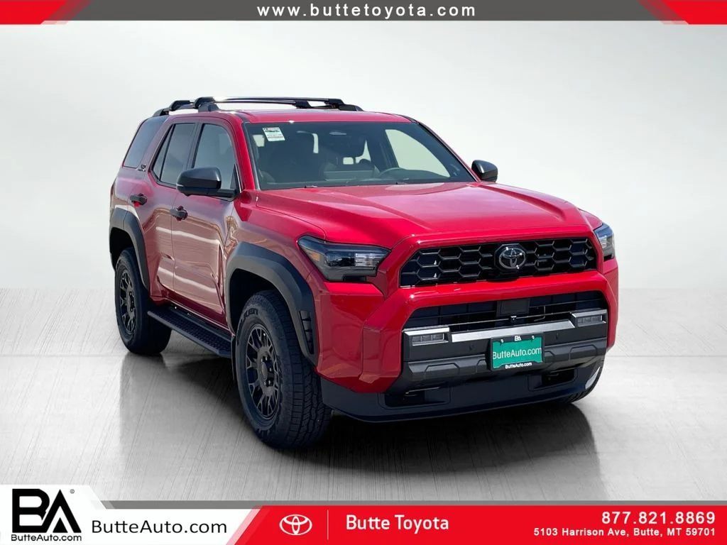 New 2026 Supersonic Red Toyota TRD Off Road Premium image 1