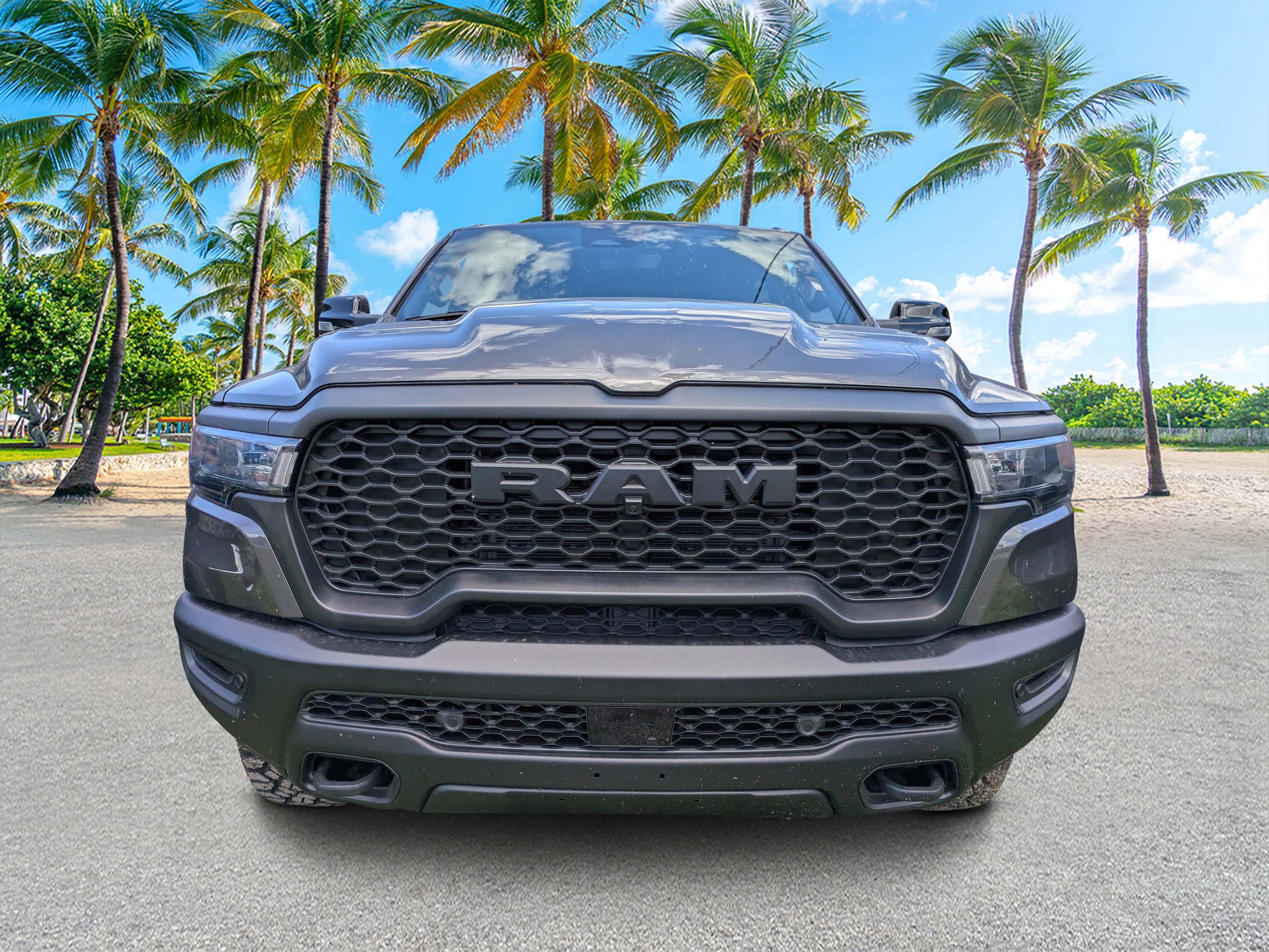 New 2026 Granite Crystal Metallic Clear-Coat Exterior Paint RAM Rebel image 6