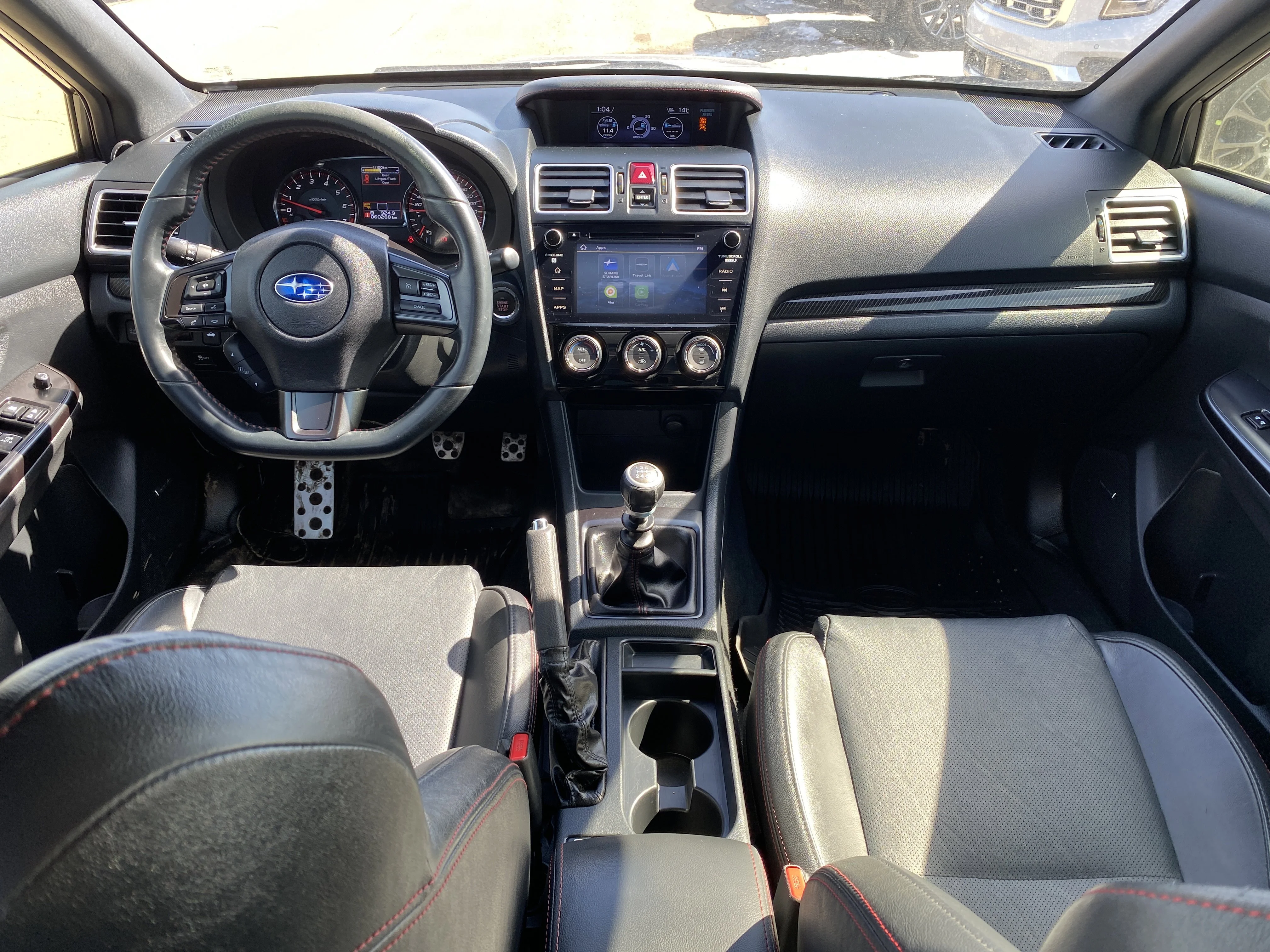Used 2021 Gray Subaru Sport-tech * LEATHER * NAVIGATION * SUNROOF * image 10