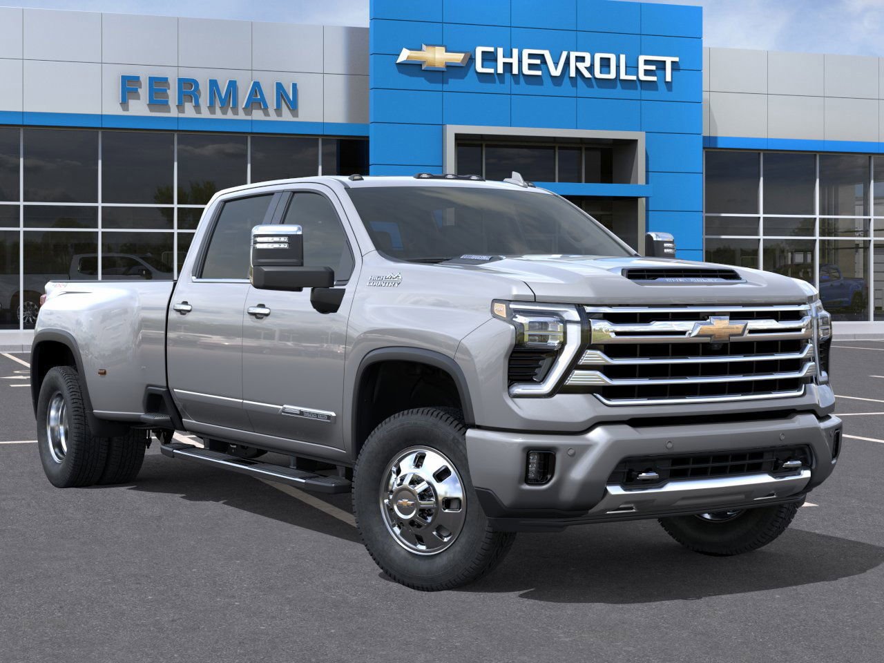 New 2026 Sterling Gray Metallic Chevrolet High Country DRW image 8
