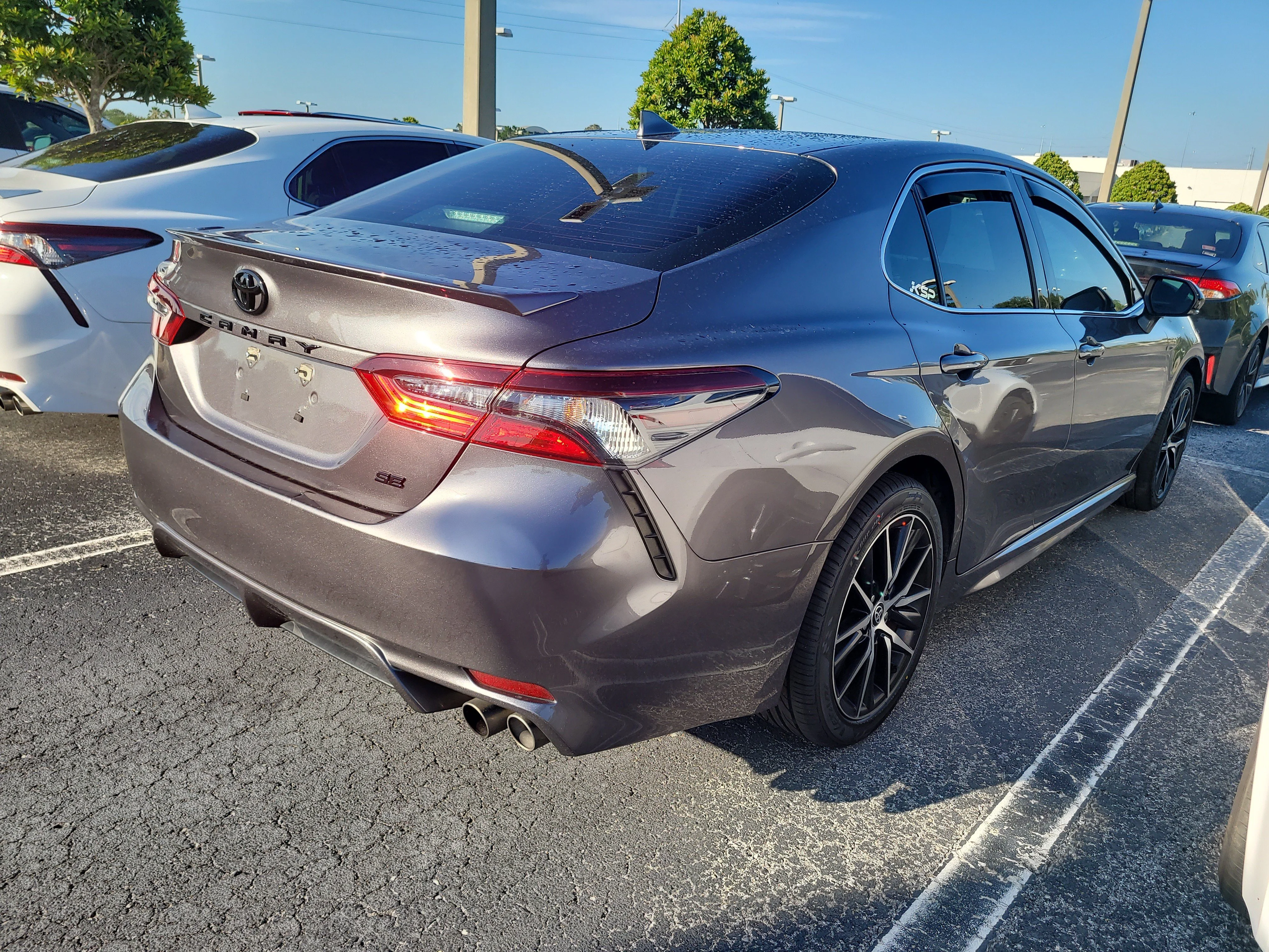 Used 2023 Predawn Gray Mica Toyota SE image 6