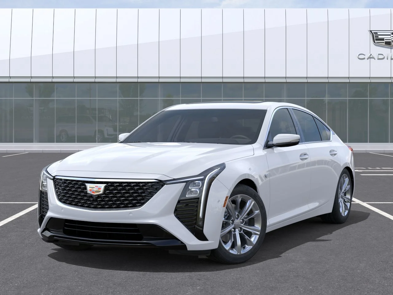 New 2026 Vibrant White Tricoat Cadillac Premium Luxury image 6