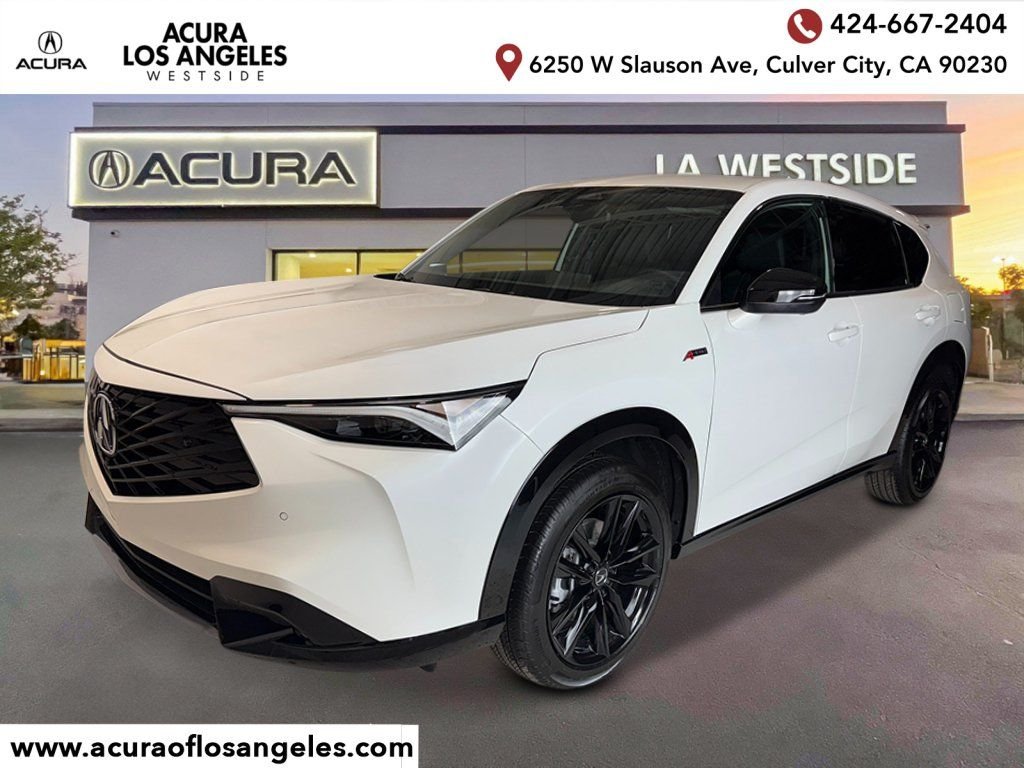 New 2026 Platinum White Pearl Acura A-Spec Advance Package image 1