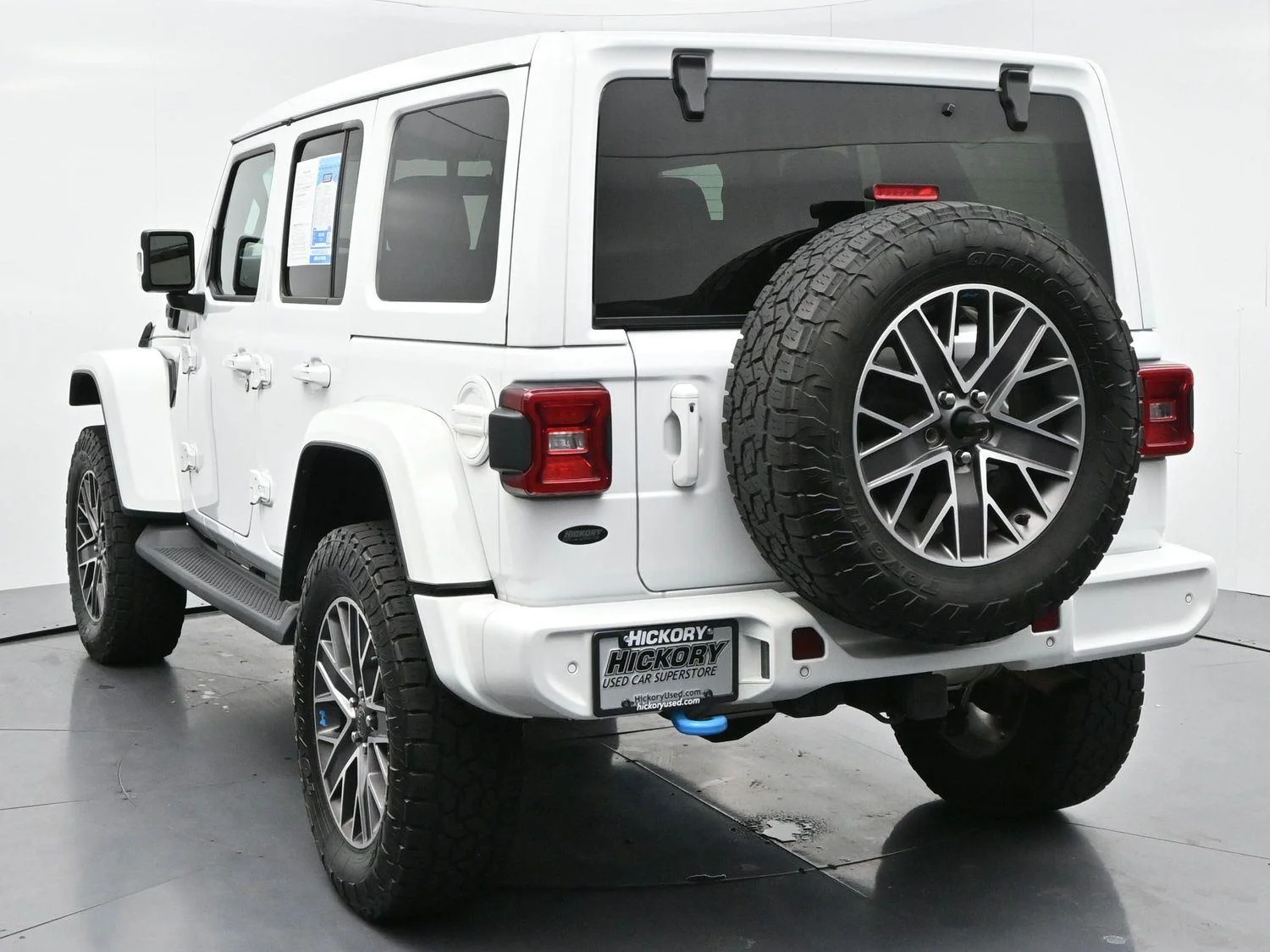 Used 2023 Bright White Clearcoat Jeep Sahara High Altitude image 5