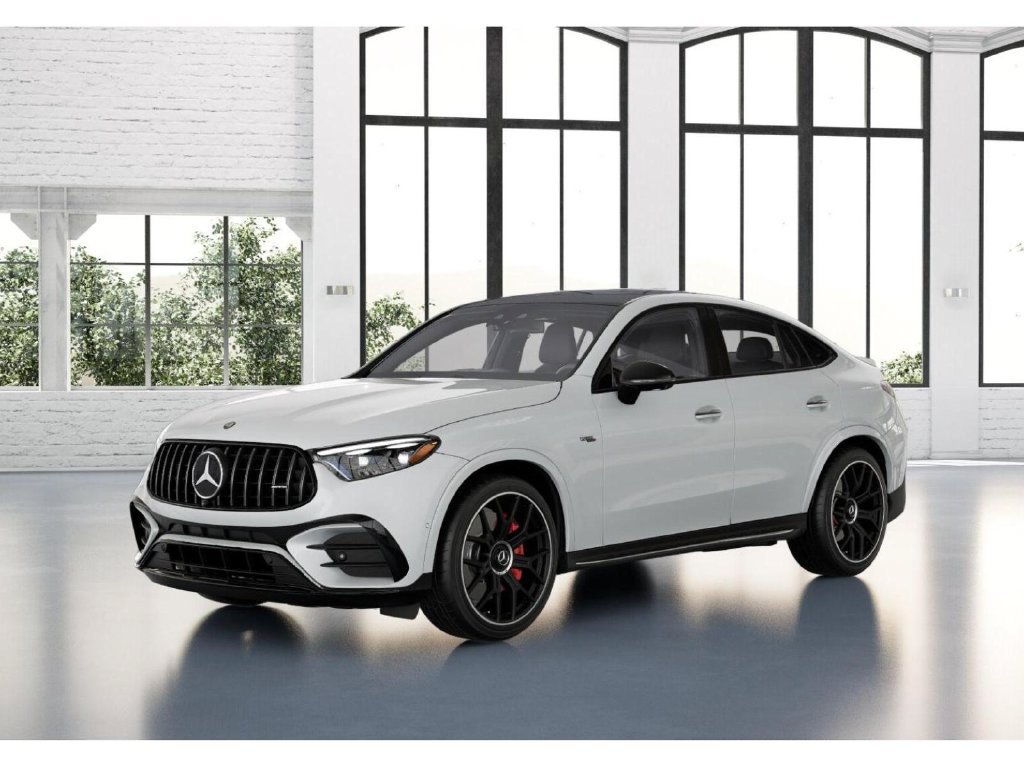 New 2027 MANUFAKTUR Moonlight White Metallic Mercedes-Benz AMG® GLC 53 4MATIC+ Coupe image 81