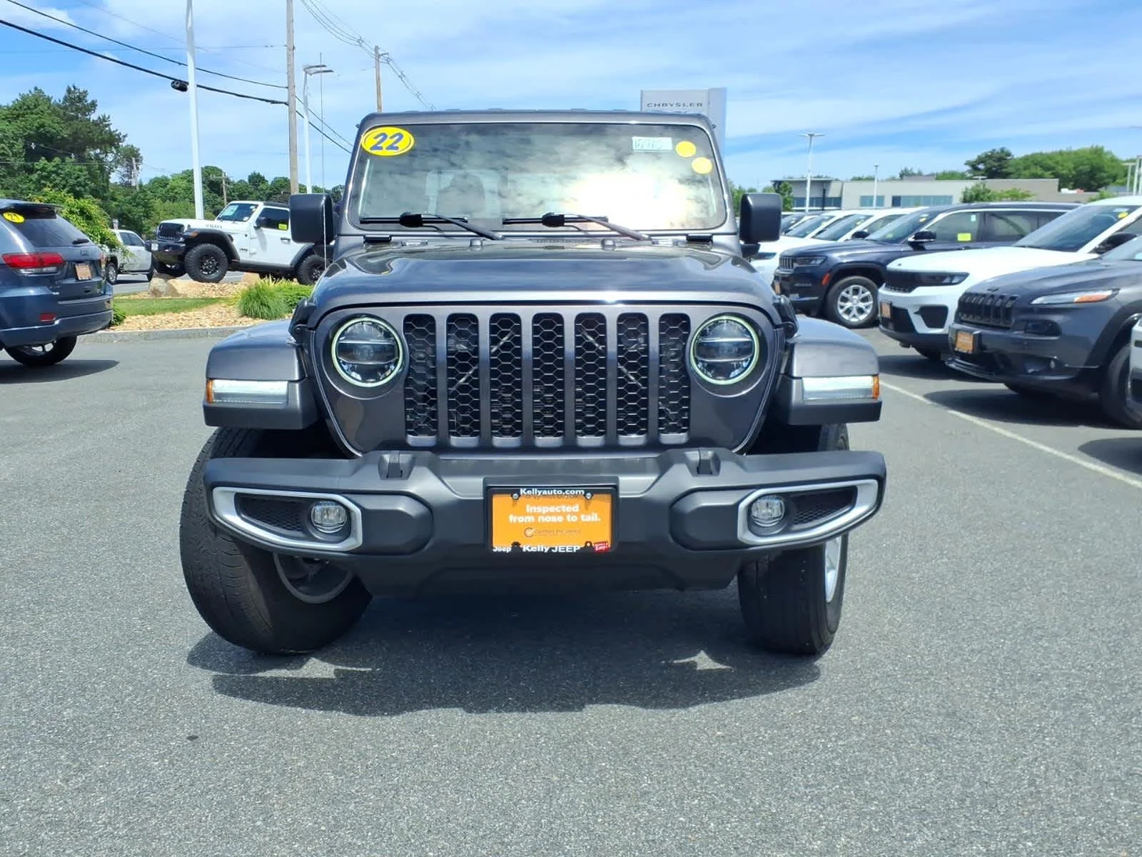Certified Used 2022 Granite Crystal Met. Clear Coat Jeep Sport S image 3
