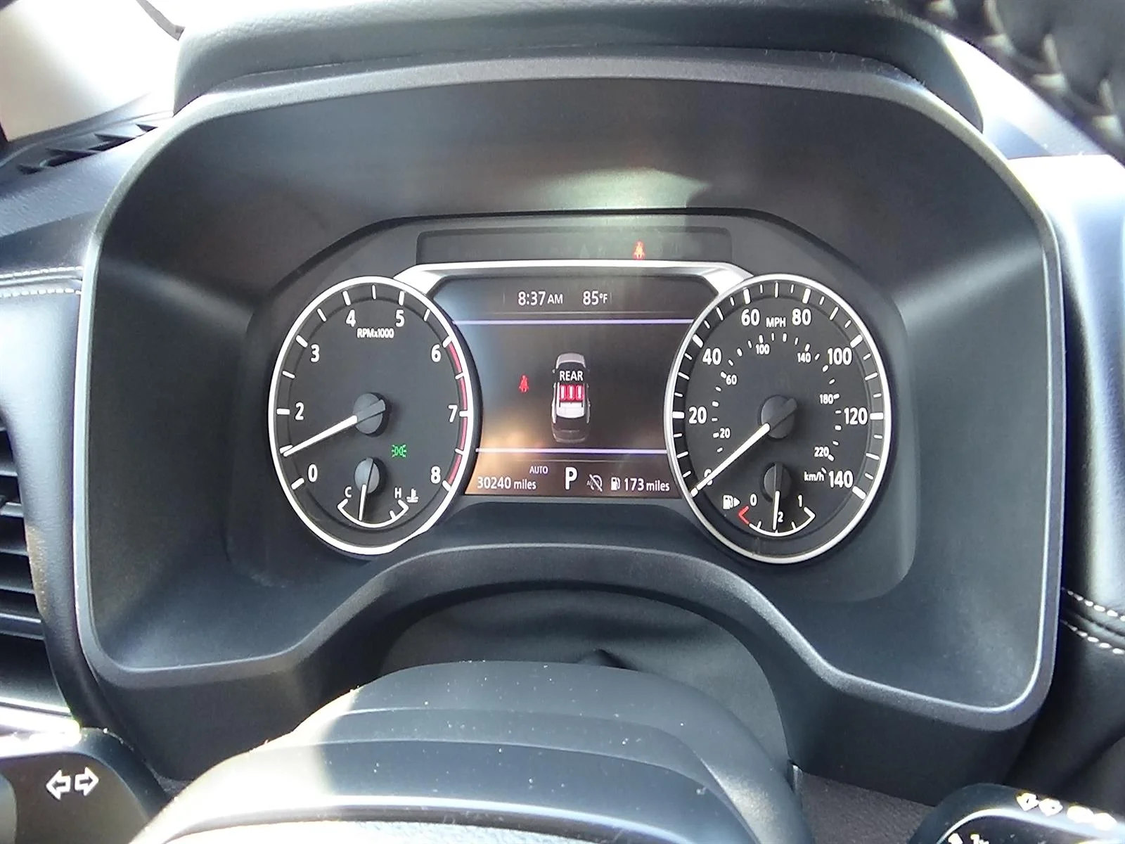 Used 2025 Super Black (kh3) Nissan SV image 23