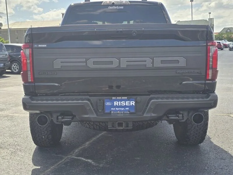 Used 2025 Agate Black Metallic Ford Raptor image 4