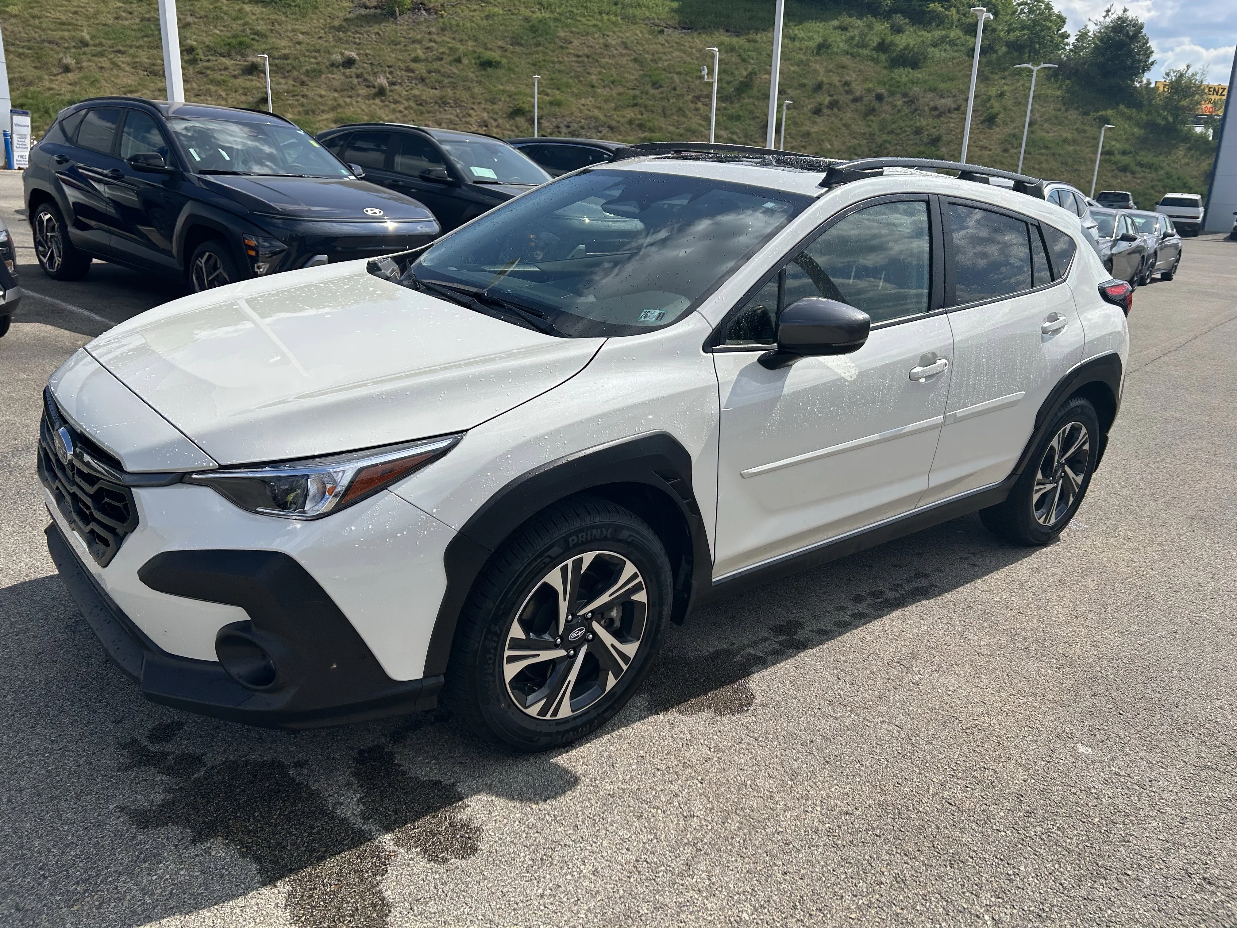 Used 2024 Crystal White Pearl Subaru Premium image 10