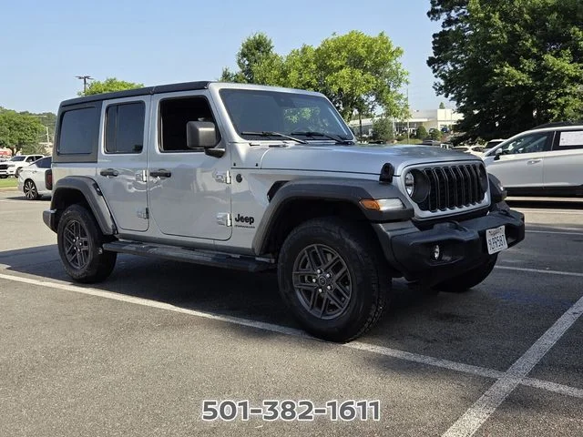 Used 2024 Silver Jeep Sport S image 7