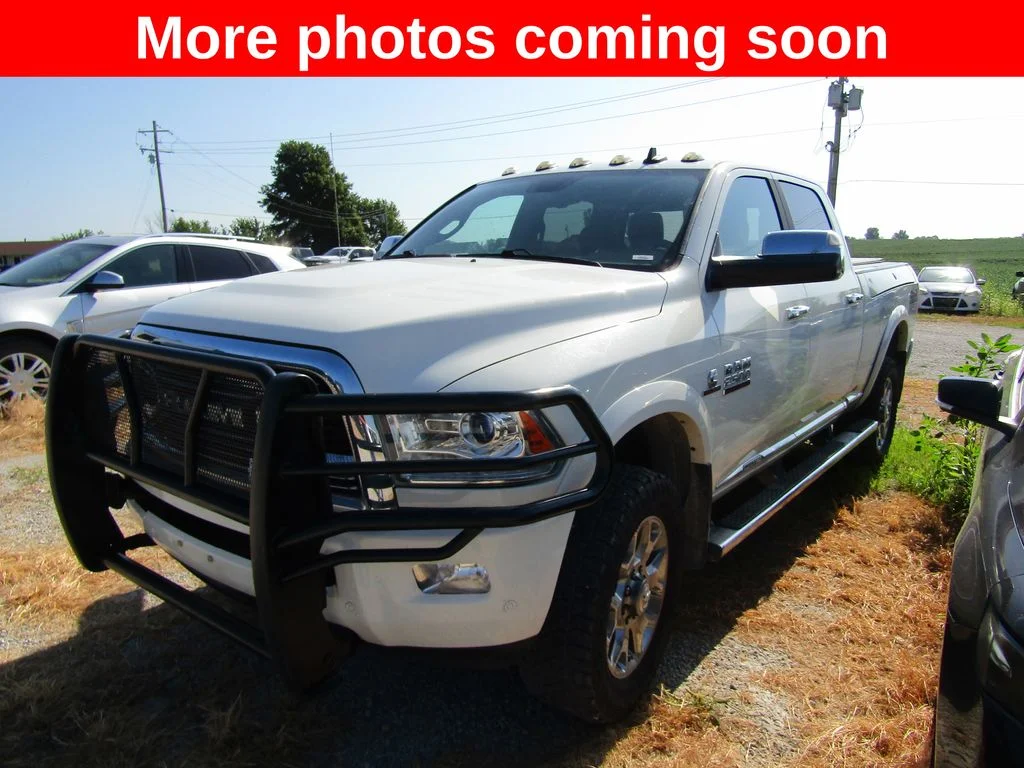 Used 2017 White Ram Laramie Longhorn image 1