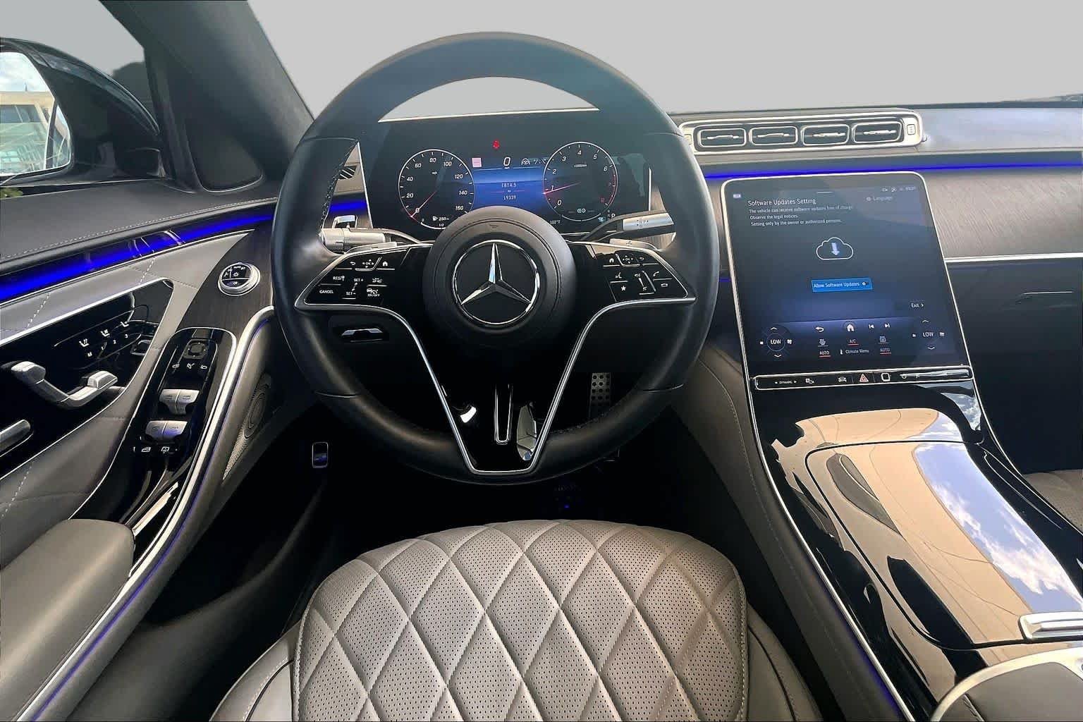 Used 2021 Cirrus Silver Mercedes-Benz S 580 image 6