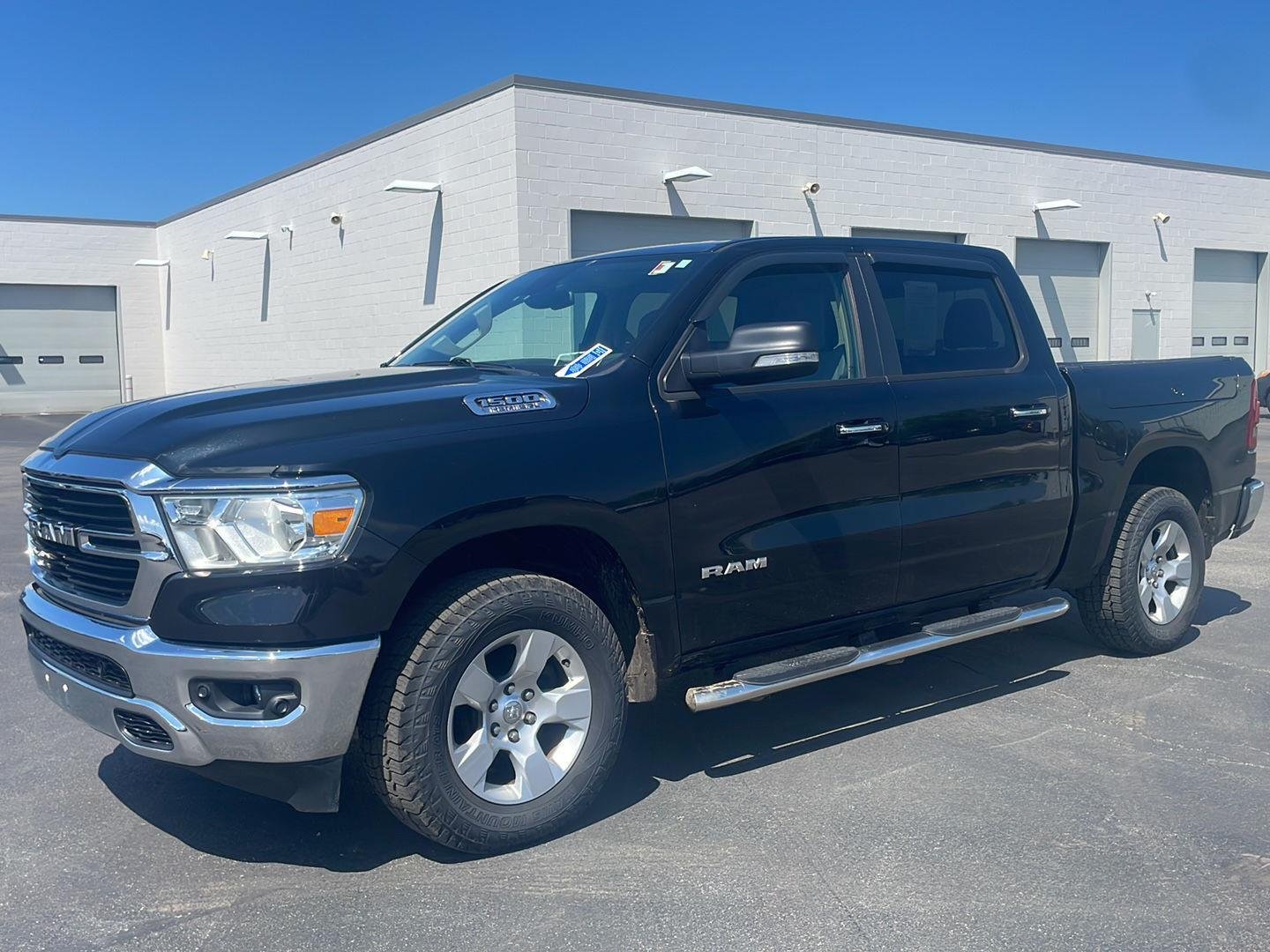 Used 2020 Diamond Black Crystal Pearlcoat Ram Big Horn image 6