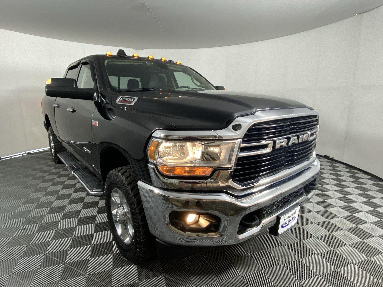 Used 2019 Diamond Black Crystal Pearlcoat Ram Big Horn image 18