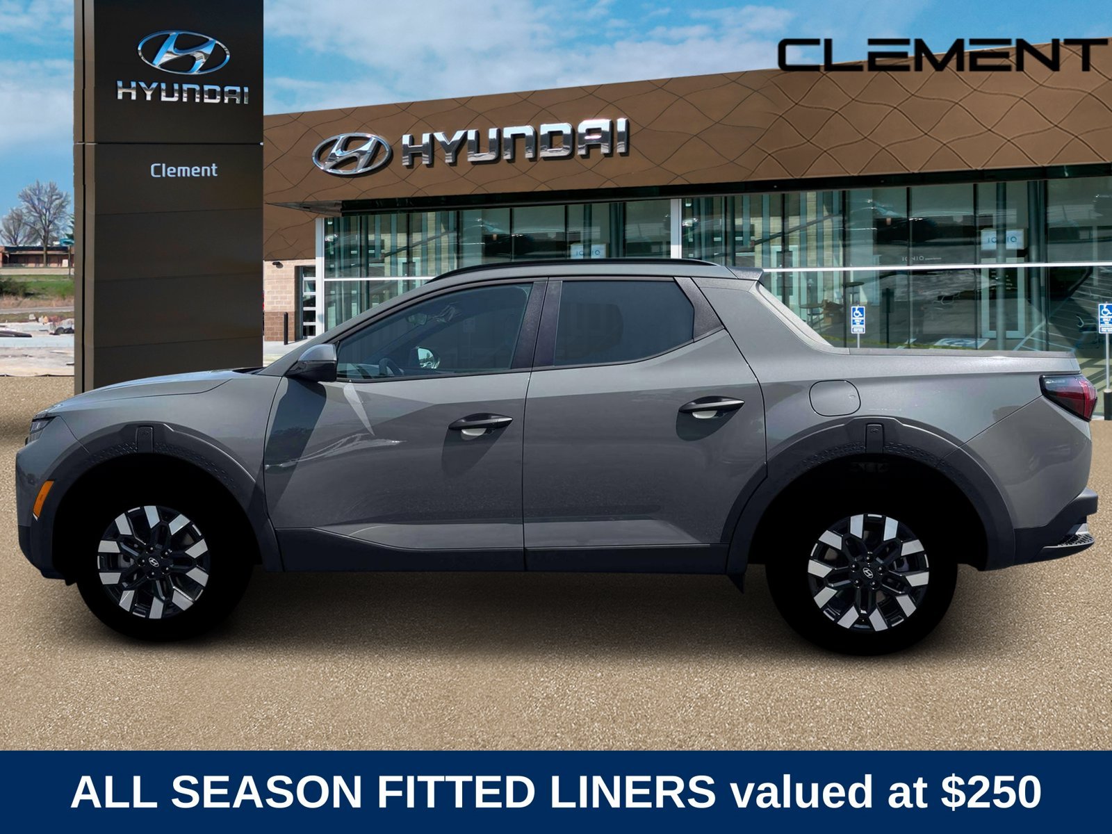 New 2026 Gray Hyundai SEL AWD image 3