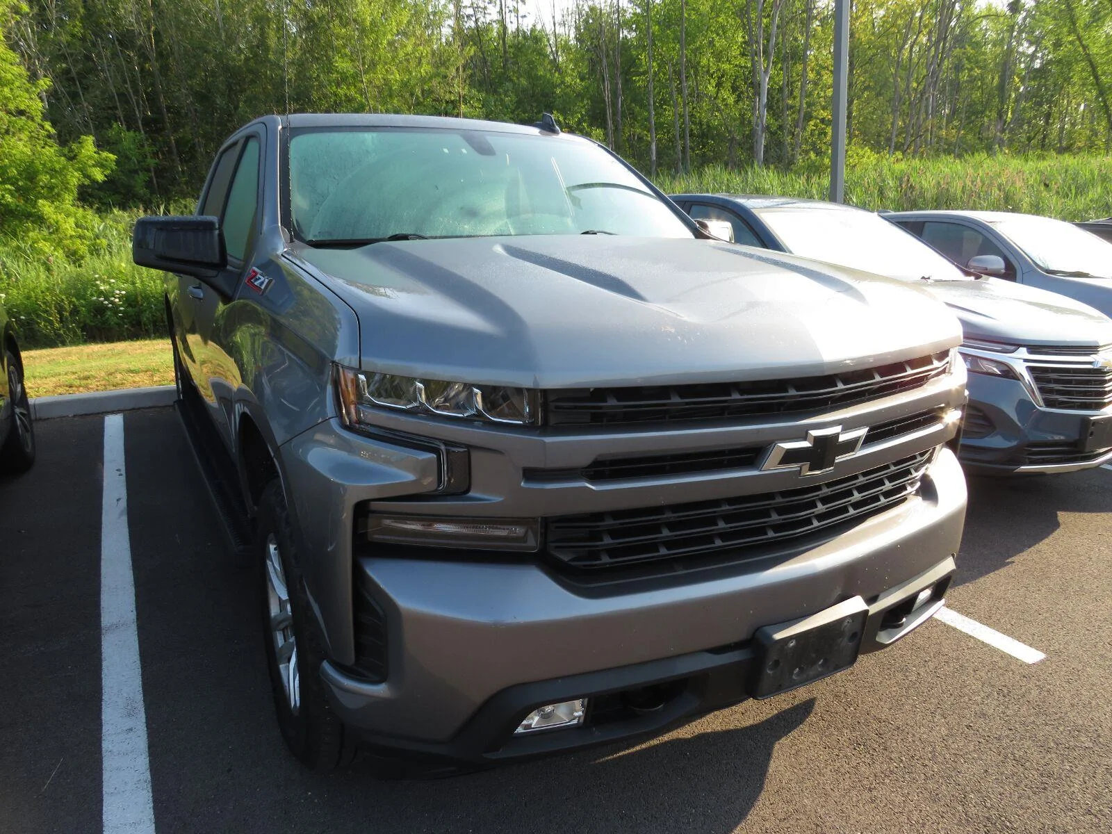 Used 2021 SATIN STEEL METALLIC Chevrolet RST image 3