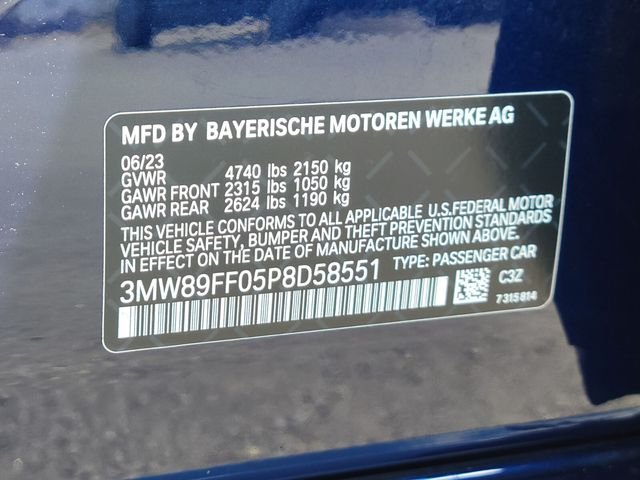 Used 2023 Blue BMW 330i xDrive image 36