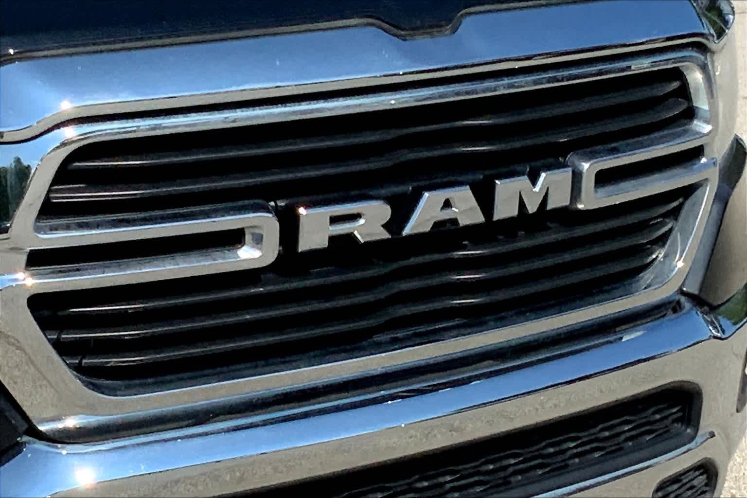 Used 2021 Diamond Black Crystal Pearlcoat Ram Lone Star image 26