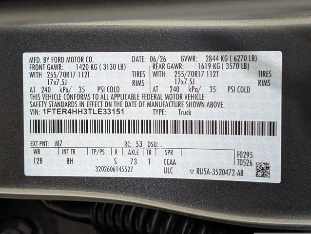 New 2026 Carbonized Gray Metallic Ford XLT image 51