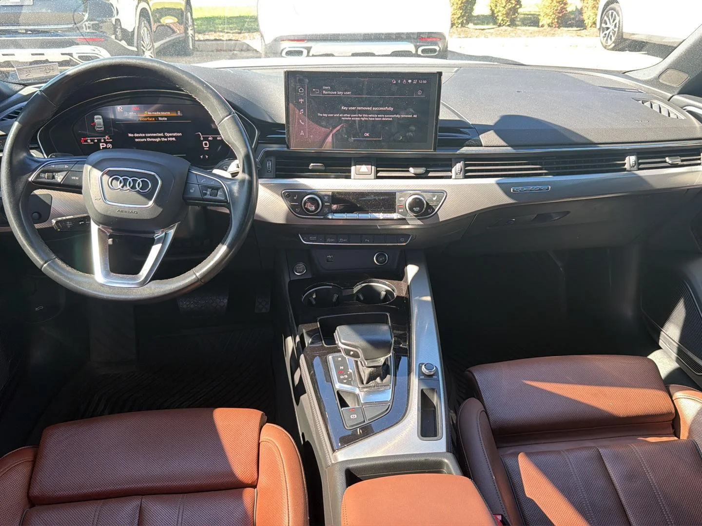 Used 2023 Glacier White Metallic Audi S line Premium Plus image 11