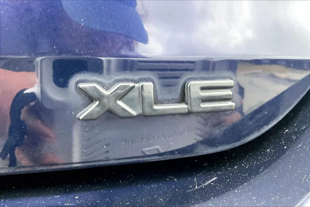 Used 2021 Blue Toyota XLE image 24