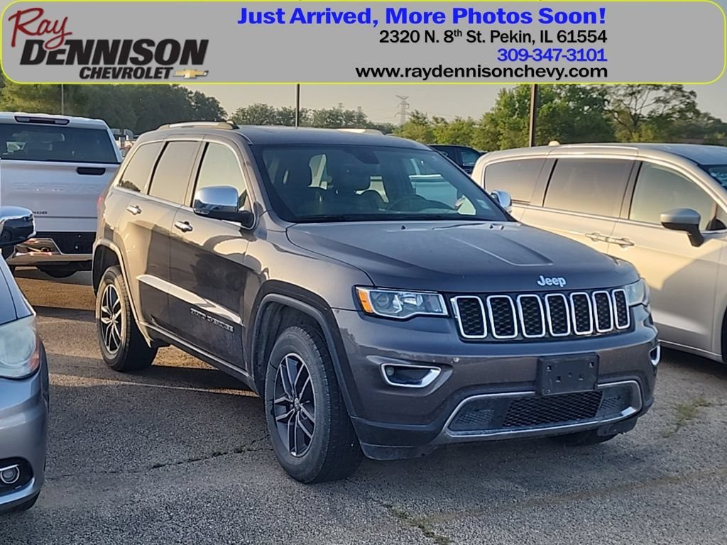 Used 2018 Gray Jeep Limited 4x4 image 1