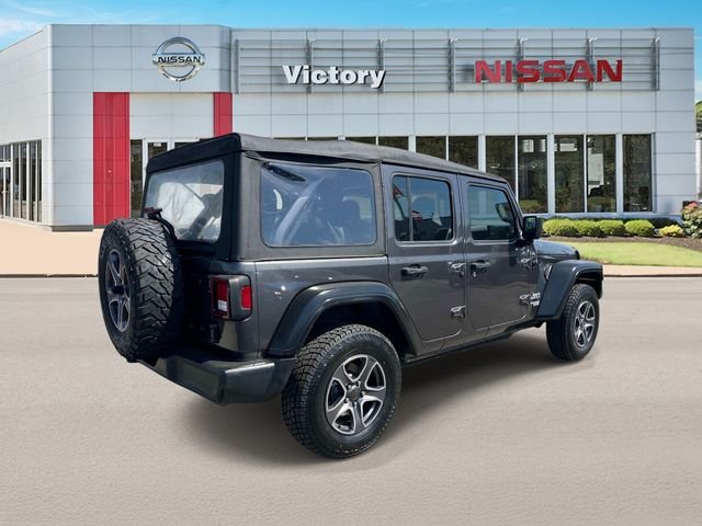 Used 2019 Gray Jeep Unlimited Sport image 3