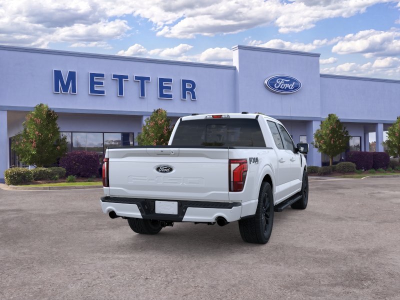 New 2026 Star White Metallic Tri-Coat Ford Lariat® image 8