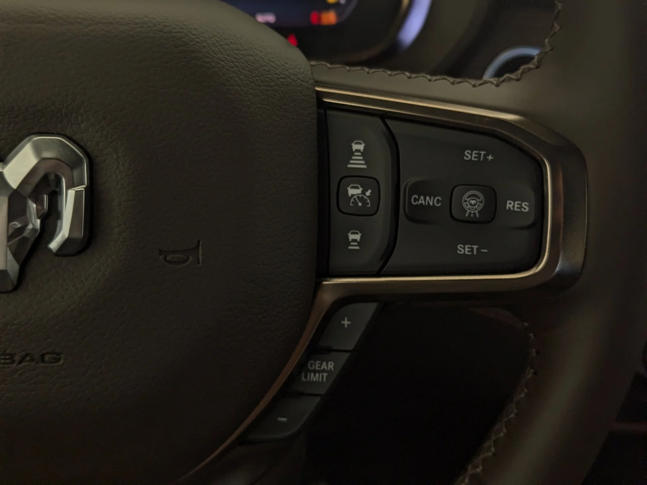 New 2026 Black RAM Limited Longhorn - - Level A Grp - Pano Sunroof - 14.4 Uconnect NAV - Head-Up Display & More! image 18
