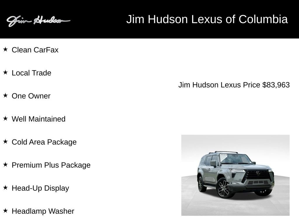 Certified Used 2024 INCOGNITO Lexus 550 Premium+ image 4