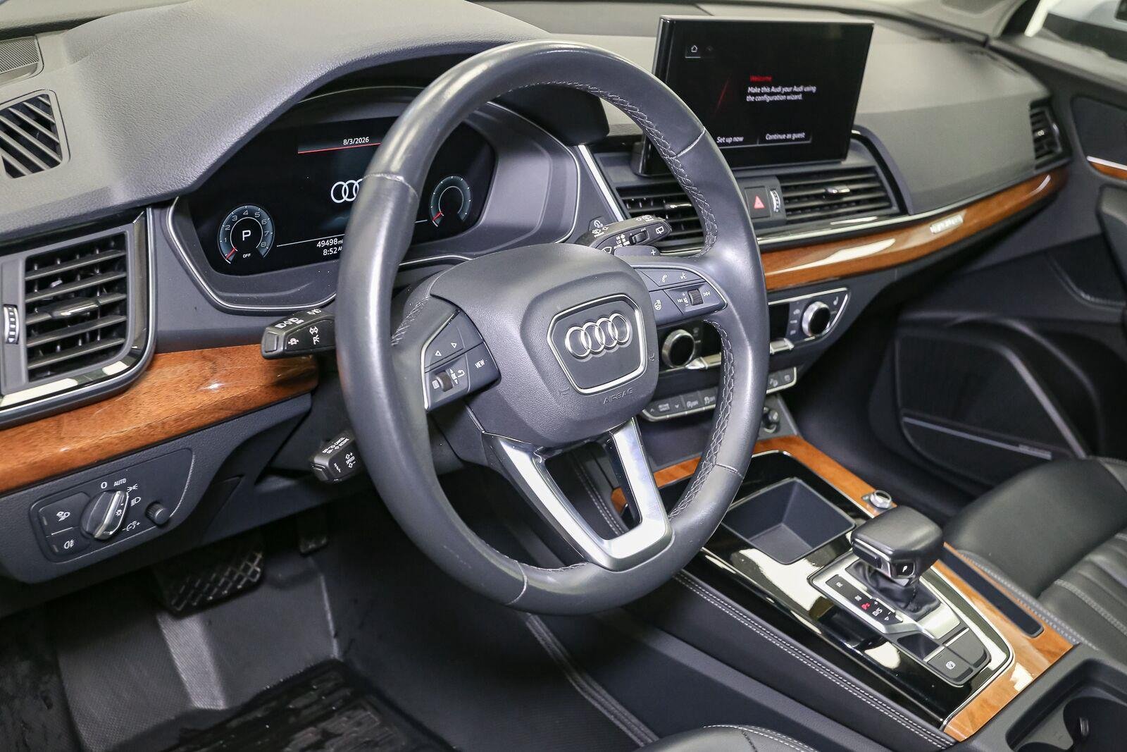 Used 2023 Florett Silver Metallic Audi S line Premium Plus image 28