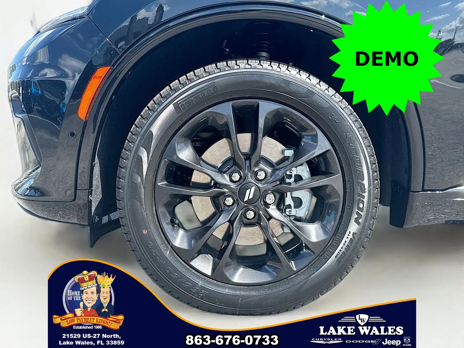New 2026 Diamond Black Clear-Coat Exterior Paint Dodge GT PLUS image 31