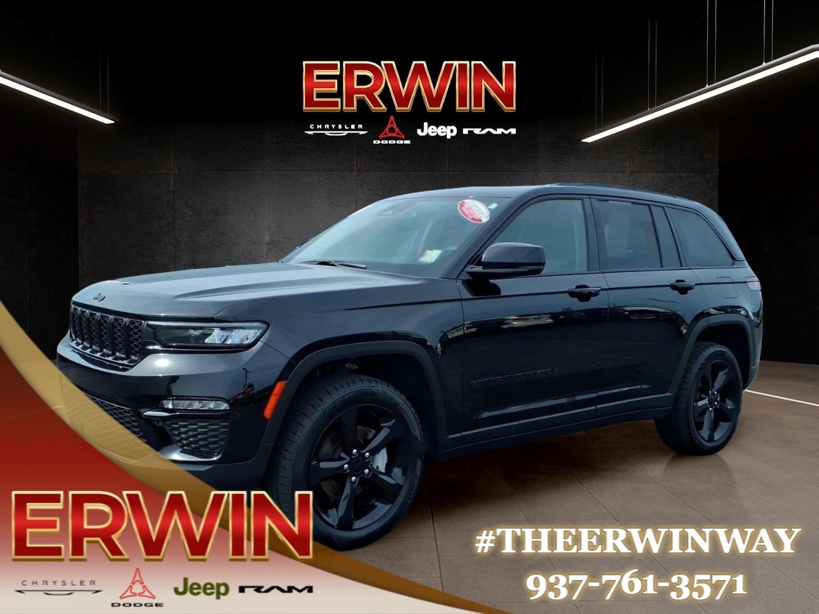 Certified Used 2023 Black Jeep Limited image 3