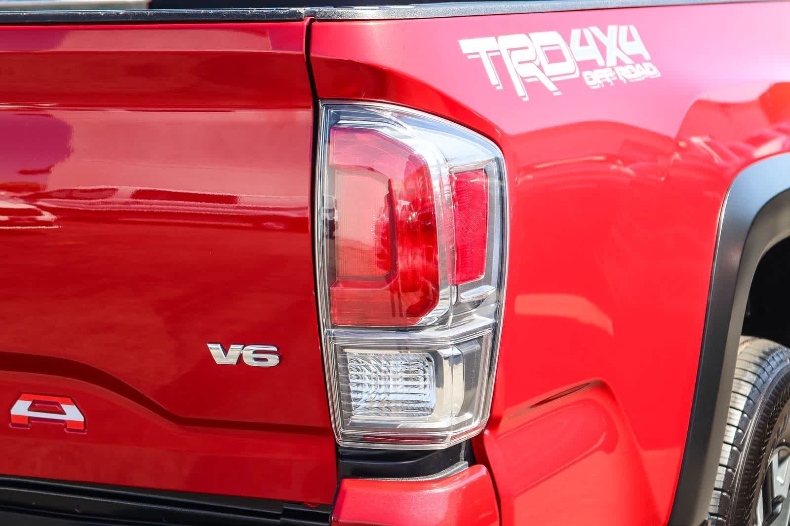 Used 2022 Barcelona Red Metallic Toyota TRD Off Road image 7