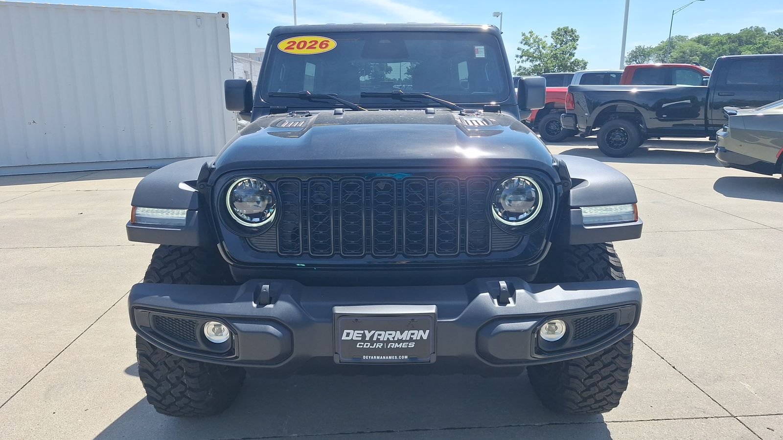 New 2026 Black Clear-Coat Exterior Paint Jeep Willys image 9
