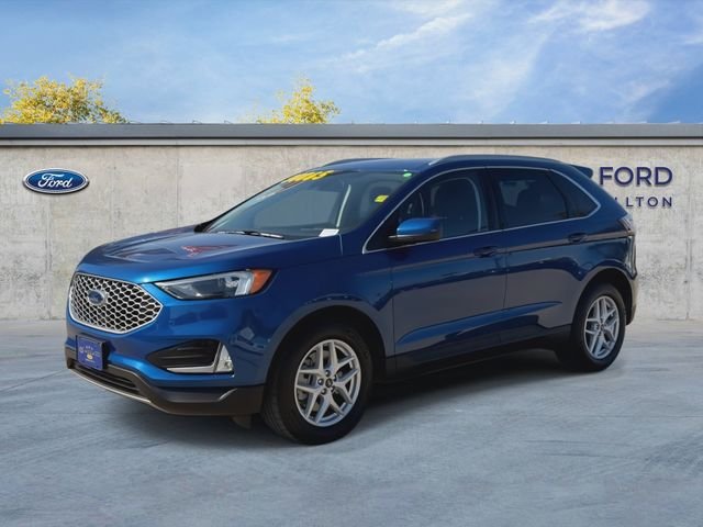 Used 2024 Blue Ford SEL image 4