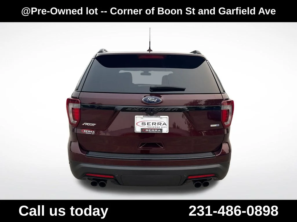 Used 2018 Red Ford Sport image 4