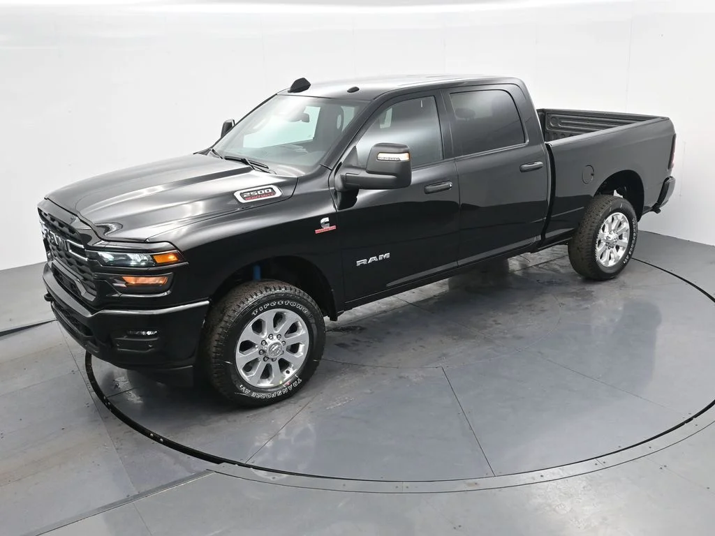 New 2026 Diamond Black Crystal Pearlcoat RAM Big Horn image 21