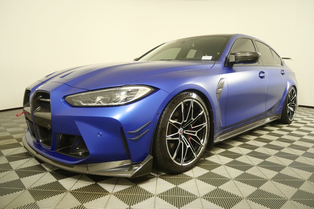Used 2022 Blue Metallic BMW Base image 11