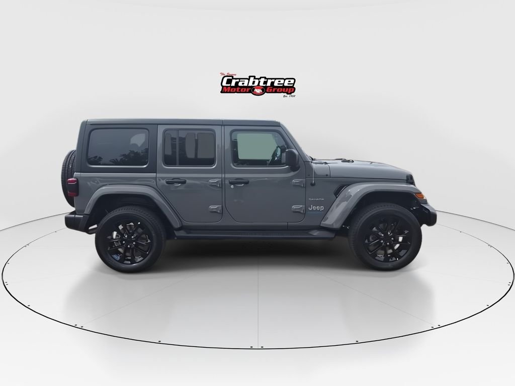 Used 2023 Gray Jeep Sahara 4xe image 9