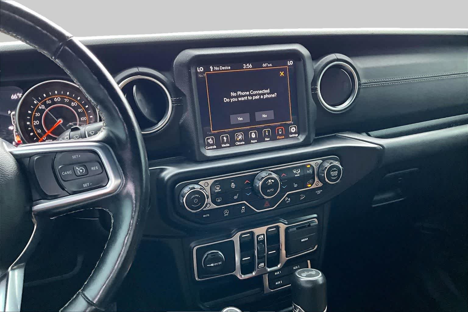 Used 2020 Black Clearcoat Jeep Sahara image 7