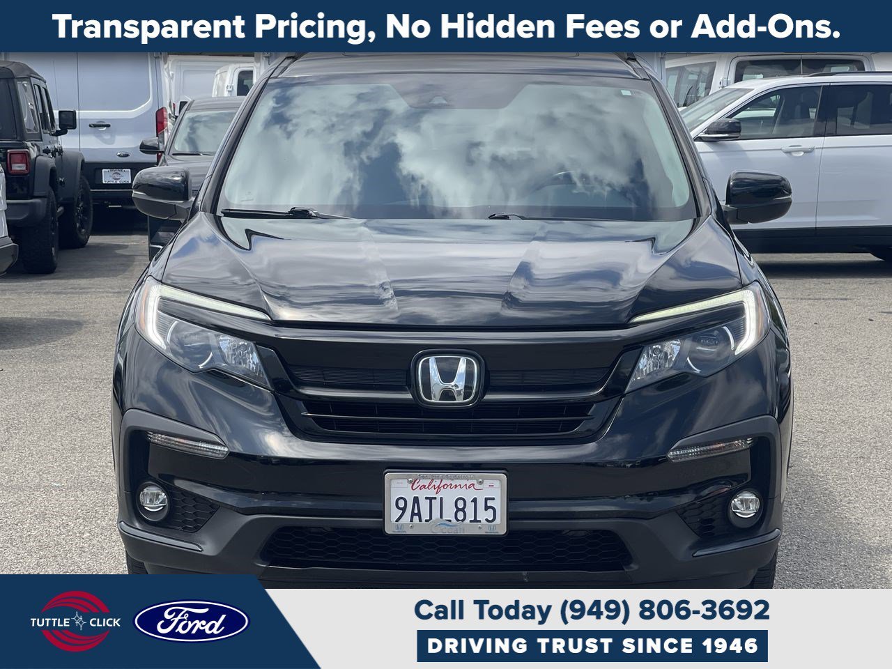 Used 2022 Black Honda Special Edition image 2