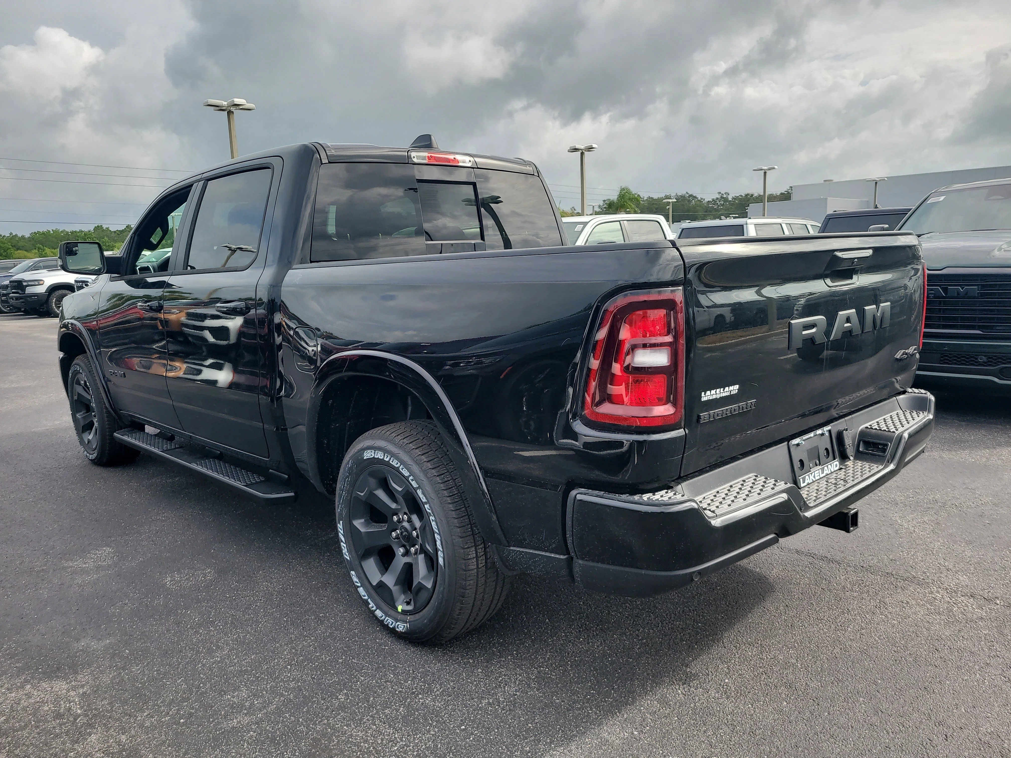 New 2026 Diamond Black Crystal Pearlcoat Ram Big Horn image 8