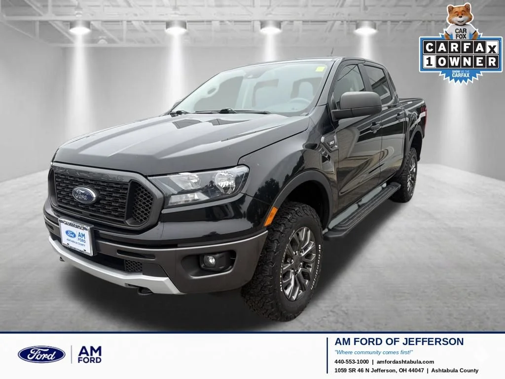 Used 2021 Shadow Black Ford XLT image 1