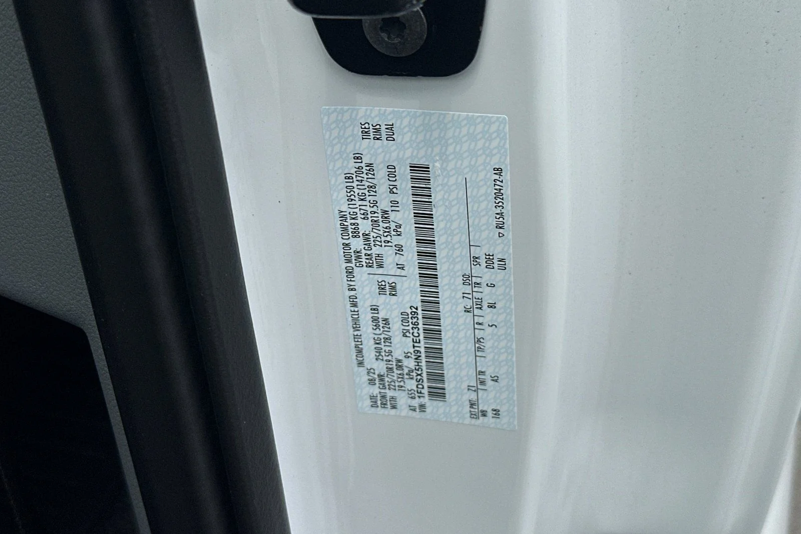 New 2026 White Ford XL image 26